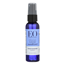 Load image into Gallery viewer, Eo Products - Hand Sanitizer Spray - Lavender - 2 Fl Oz - Case Of 6