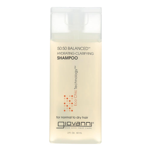 Giovanni Hair Care Products 50-50 Balanced Shampoo - Case Of 12 - 2 Fl Oz