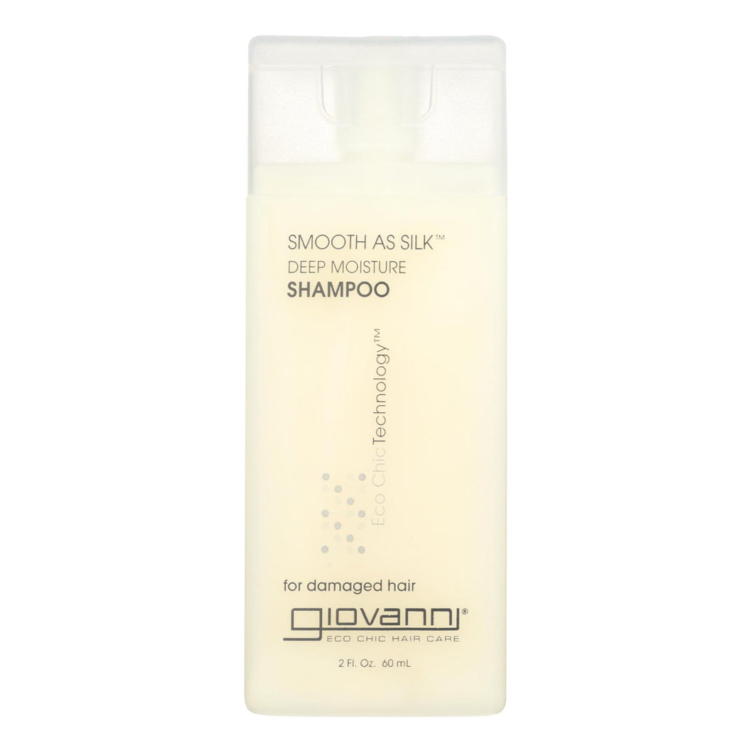 Giovanni Smooth As Silk Deep Moisture Shampoo - 2 Fl Oz - Case Of 12