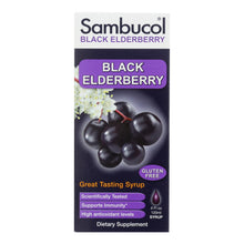 Load image into Gallery viewer, Sambucol - Black Elderberry Syrup Cold And Flu Relief Original - 4 Fl Oz