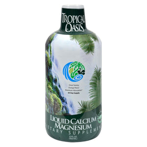 Tropical Oasis Liquid Calcium Magnesium Orange - 32 Fl Oz