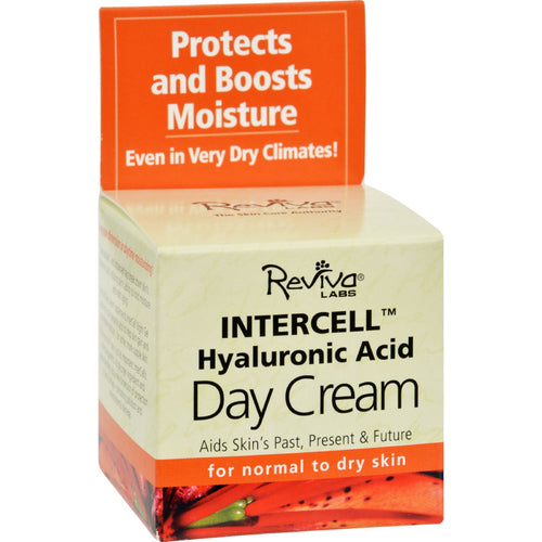 Reviva Labs - Intercell Day Cream With Hyaluronic Acid - 1.5 Oz