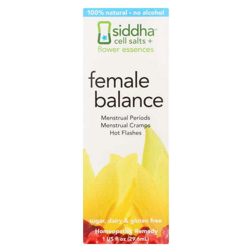 Siddha Flower Essences Female Balance - 1 Fl Oz