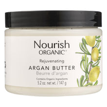 Load image into Gallery viewer, Nourish Argan Butter - Organic - Rejuvenating - 5.2 Oz - 1 Each