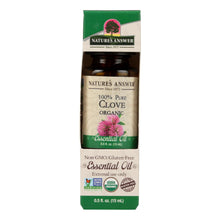 Load image into Gallery viewer, Nature&#39;s Answer - Organic Essential Oil - Clove - 0.5 Oz.